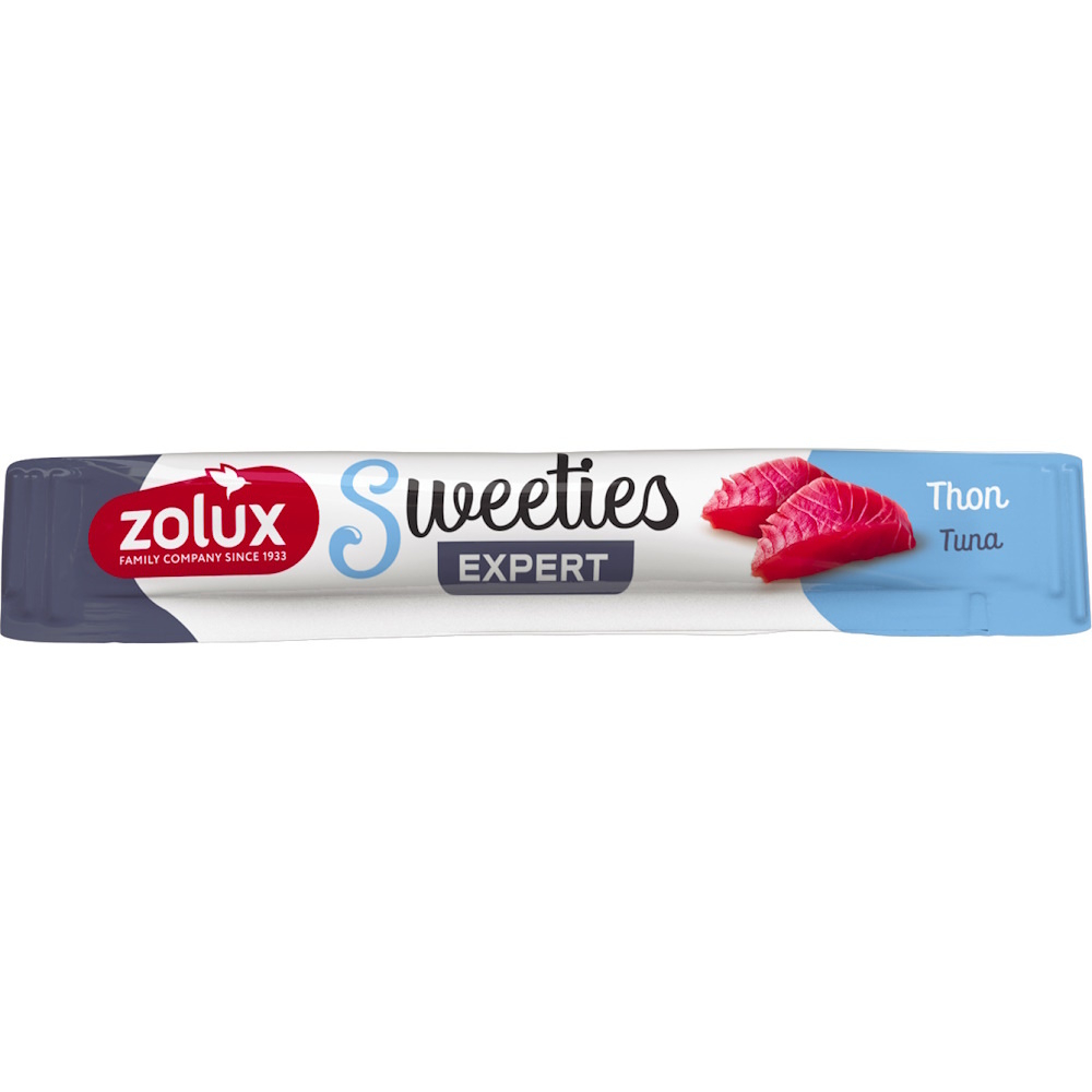 ZOLUX Sweeties tuňáková krémová tyčinka pro kočky 14 g