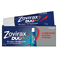 ZOVIRAX Duo 50mg/g+10mg/g krém 2g II