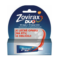ZOVIRAX Duo Krém na opary 2 g
