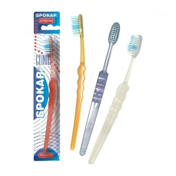 SPOKAR Clinic Zubní kartáček střední 1 kus