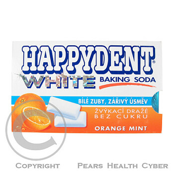 Žvýkačky Happydent White Orangemint 14g