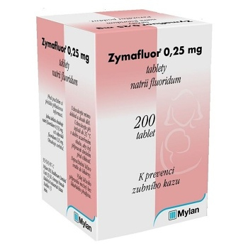 ZYMAFLUOR  0.25mg 200 tablet (Na prevenci zubního kazu)