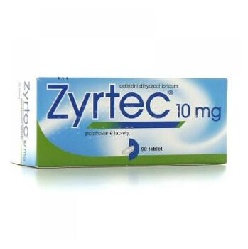 ZYRTEC 10 mg 20 potahovaných tablet