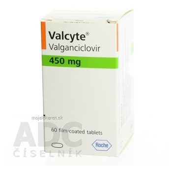 VALCYTE 450 MG  60X450MG Potahované tablety